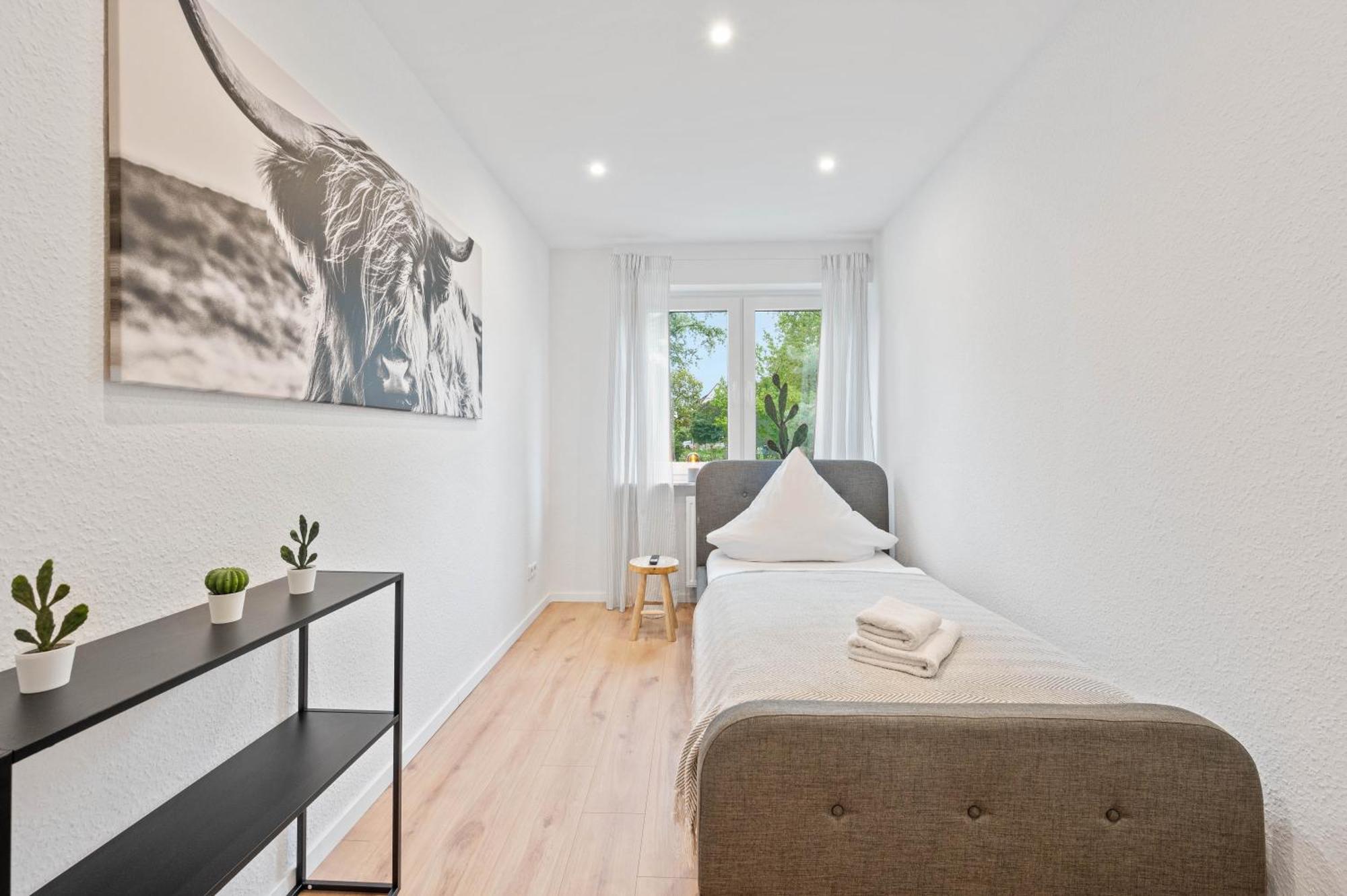 Casa Aguila - Ruhige, Zentrale 4 Zimmerwohnung In Viernheim Bagian luar foto