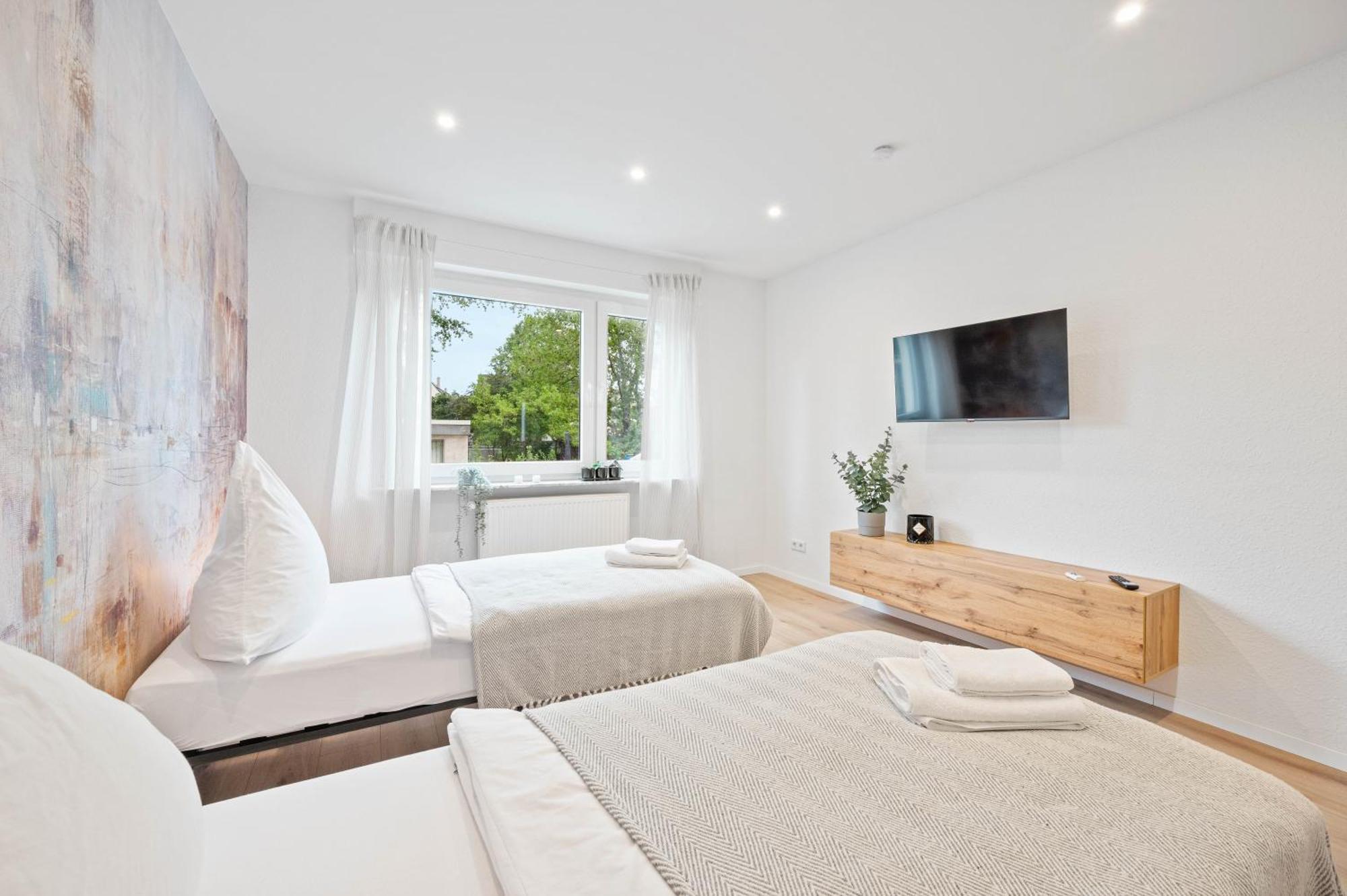 Casa Aguila - Ruhige, Zentrale 4 Zimmerwohnung In Viernheim Bagian luar foto