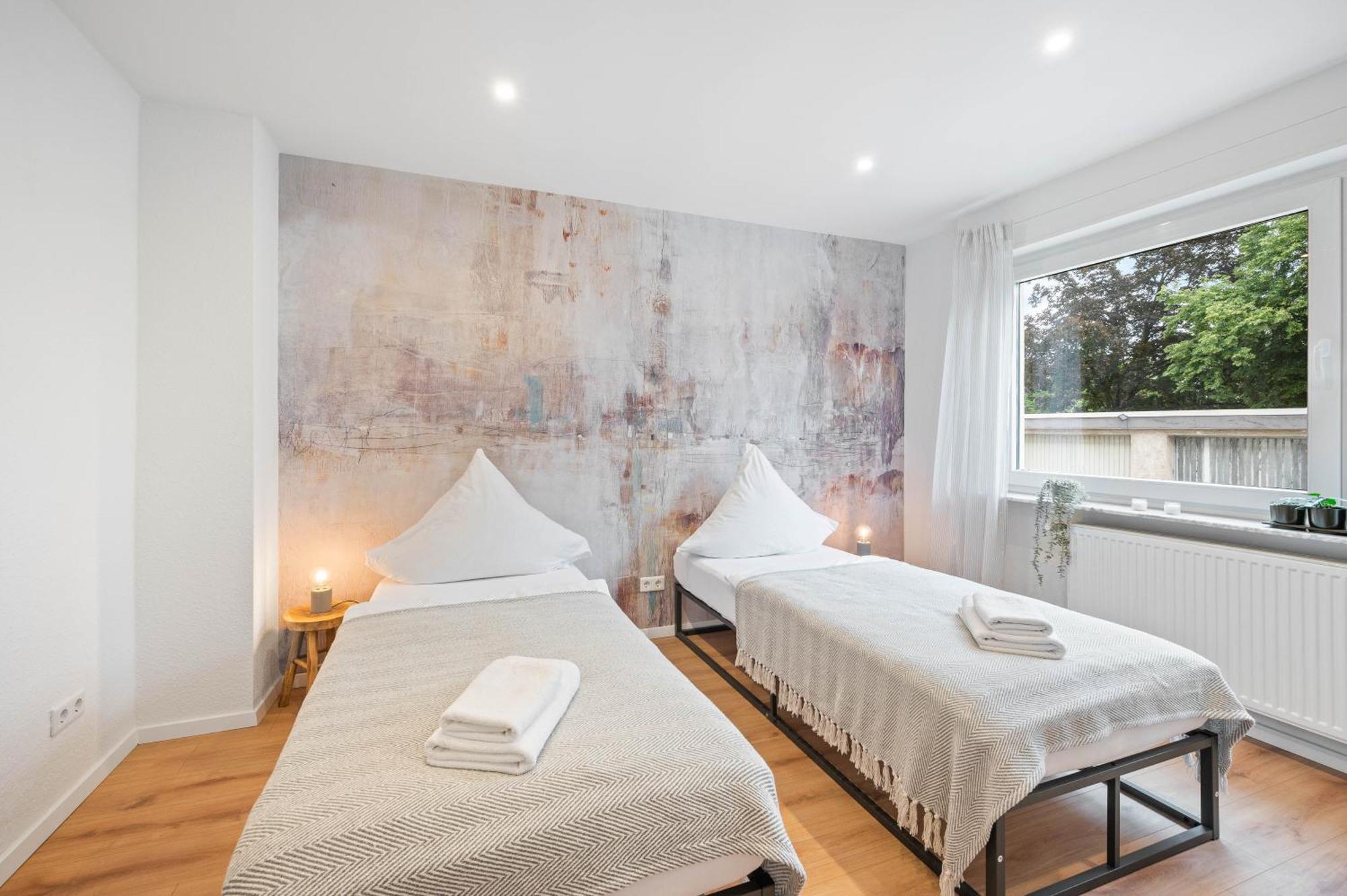 Casa Aguila - Ruhige, Zentrale 4 Zimmerwohnung In Viernheim Bagian luar foto