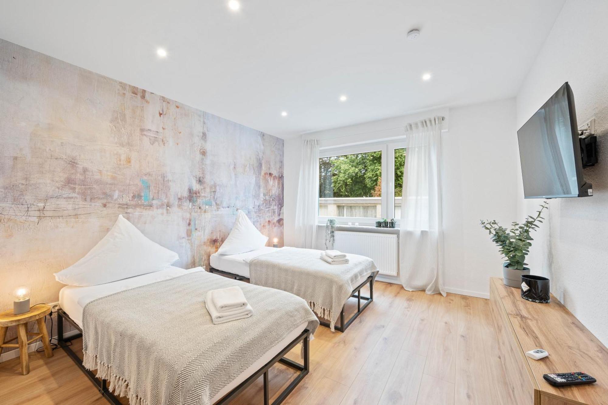 Casa Aguila - Ruhige, Zentrale 4 Zimmerwohnung In Viernheim Bagian luar foto
