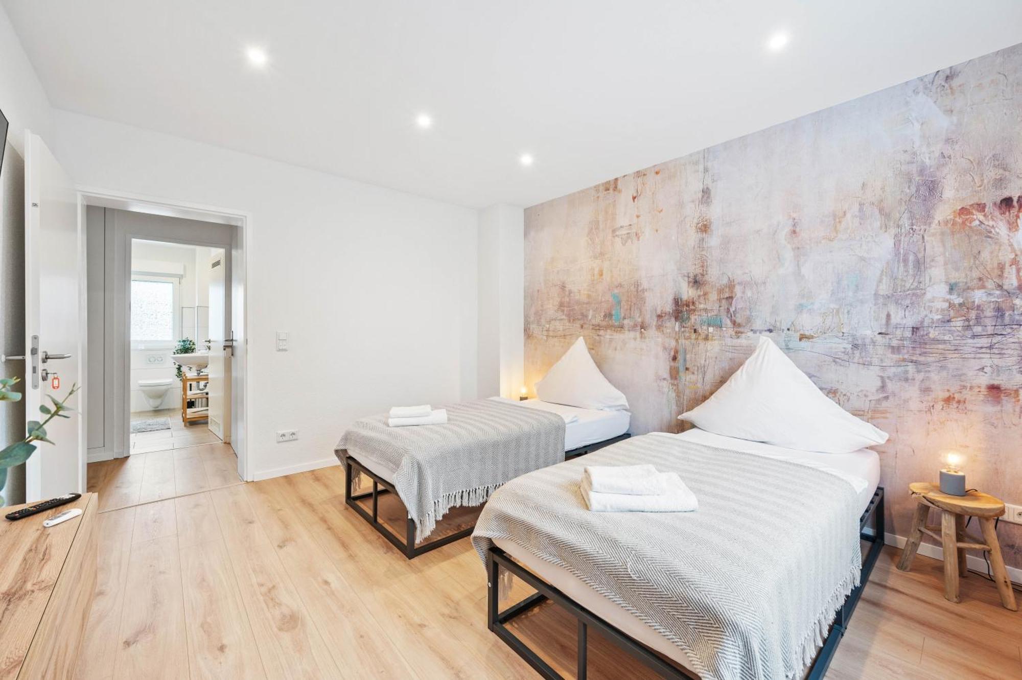Casa Aguila - Ruhige, Zentrale 4 Zimmerwohnung In Viernheim Bagian luar foto